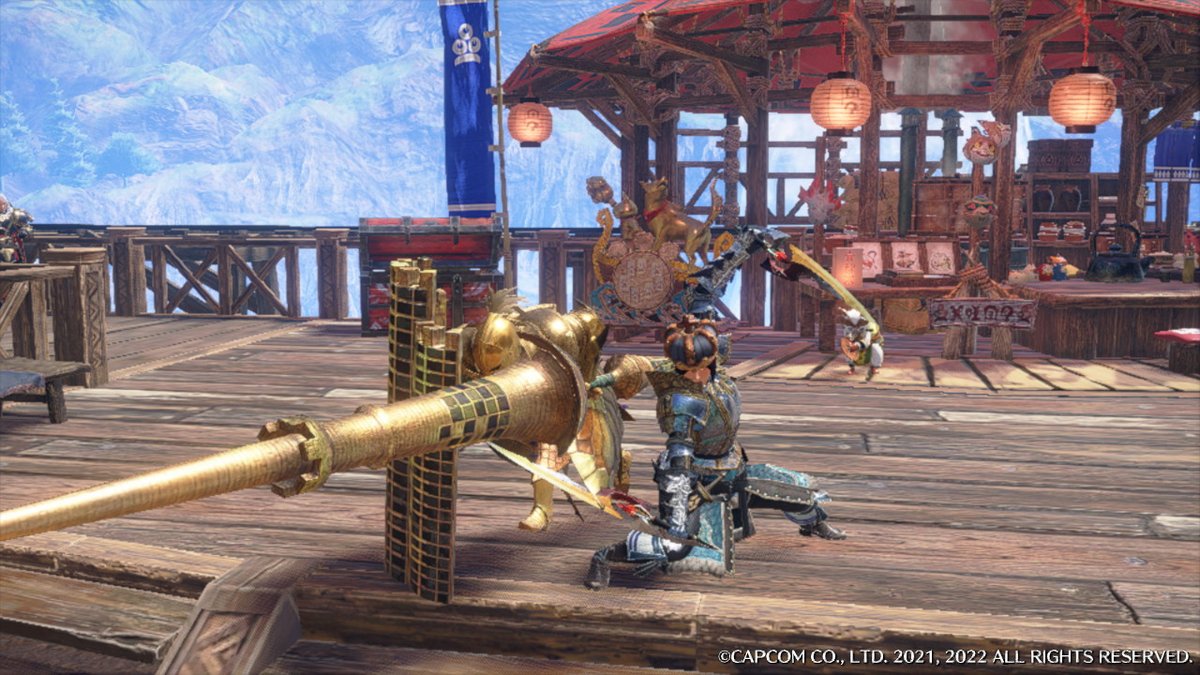 satayamannDa's tweet photo. モンハンだあ
#モンハンライズ #MHRise #モンハン #NintendoSwitch https://t.co/1EmtX2hJO4