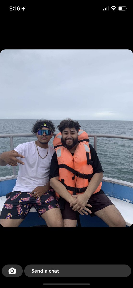 Basically_David's tweet image. thank you for letting me drive your boat @EricH824