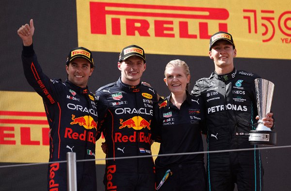 The__RA2511's tweet photo. It takes 2 hands to clap and 2 drivers to make it a 1-2. Perez is no Verstappen, but put some respect to his name. https://t.co/hYDJXzuCgM