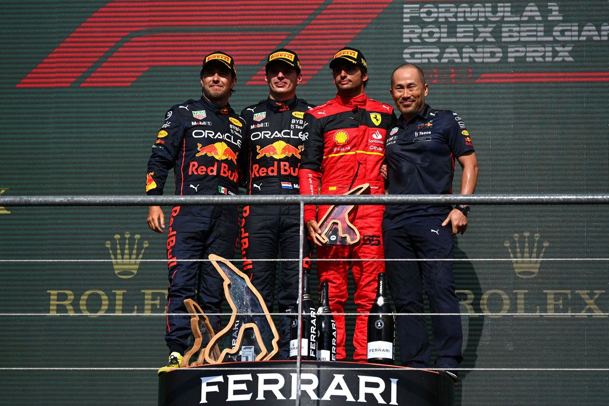 The__RA2511's tweet photo. It takes 2 hands to clap and 2 drivers to make it a 1-2. Perez is no Verstappen, but put some respect to his name. https://t.co/hYDJXzuCgM