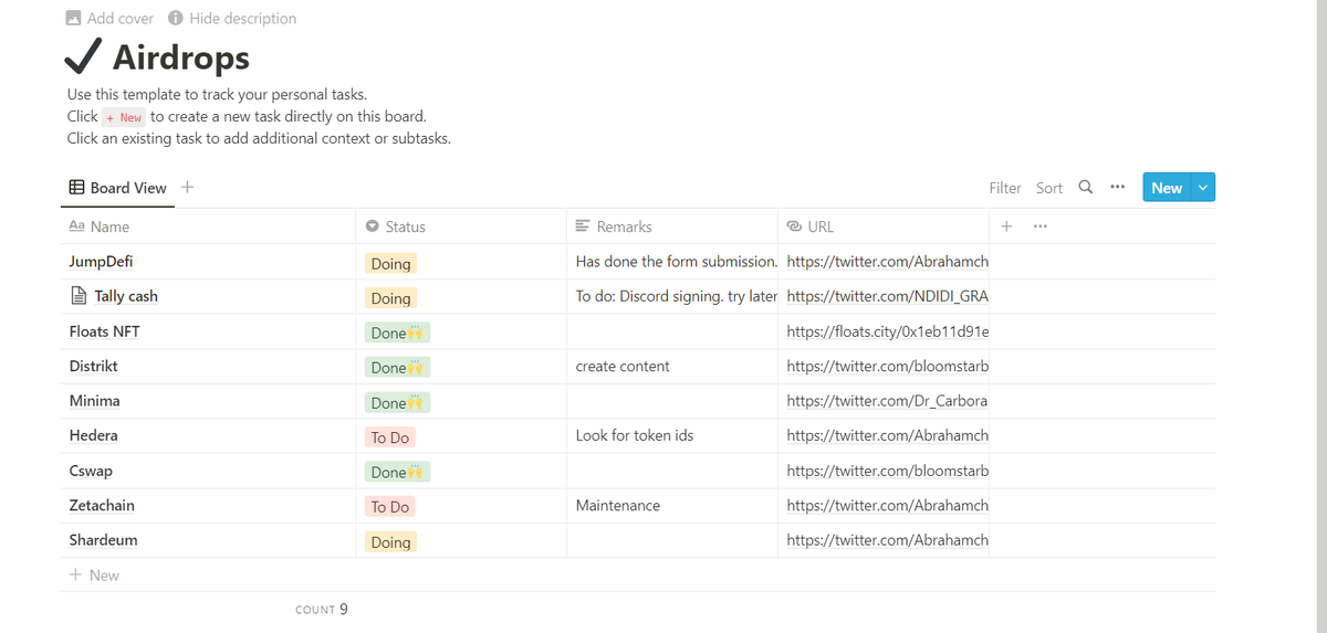Airdrops can earn you life-changing money if done right! 🎈

Here is how a beginner can start airdrop...