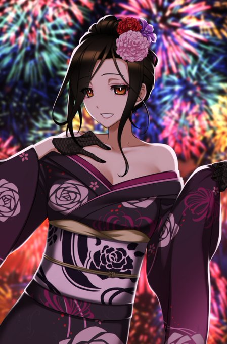 暑くて部屋の温度30℃超えてて夏が戻ってきた感あるので
手持ちの過去巴絵で夏っぽいやつを放流する 