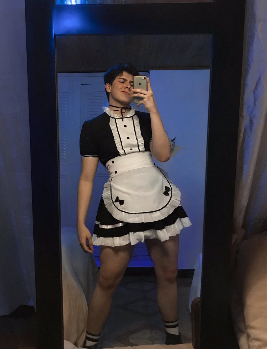 dankoockie's tweet photo. Te limpio la casa?😈 #maid https://t.co/macd7LPNRP