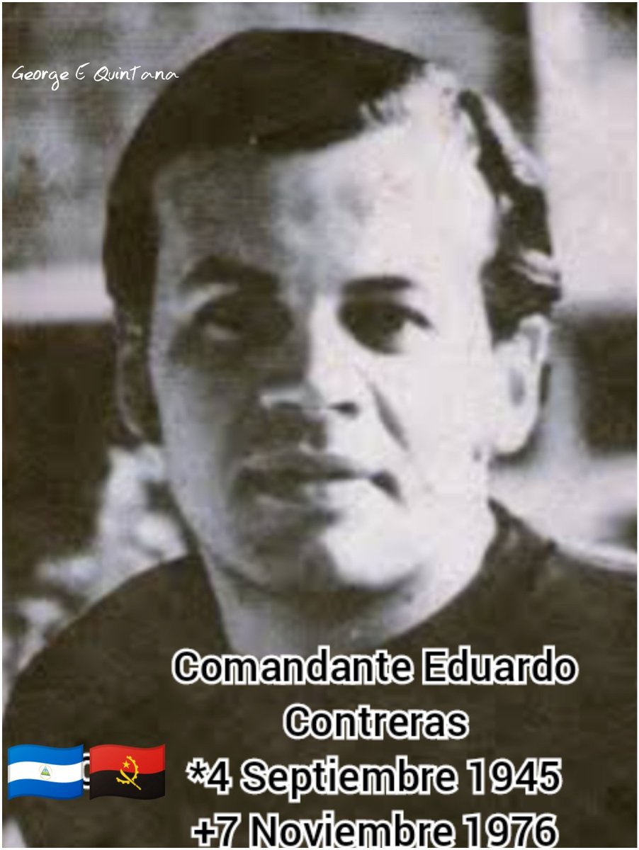 🇳🇮🇦🇴
77 ANIVERSARIO DEL NATALICIO
Del Comandante #EduardoContreras, miembro de la Dirección Nacional del FSLN (primer comandante cero), Jefe del Comando Sandinista "Juan José Quezada" Asalto a la casa de Chema Castillo.
#PatriaBenditayLibre
#ManaguaSandinista 
#Nicaragua