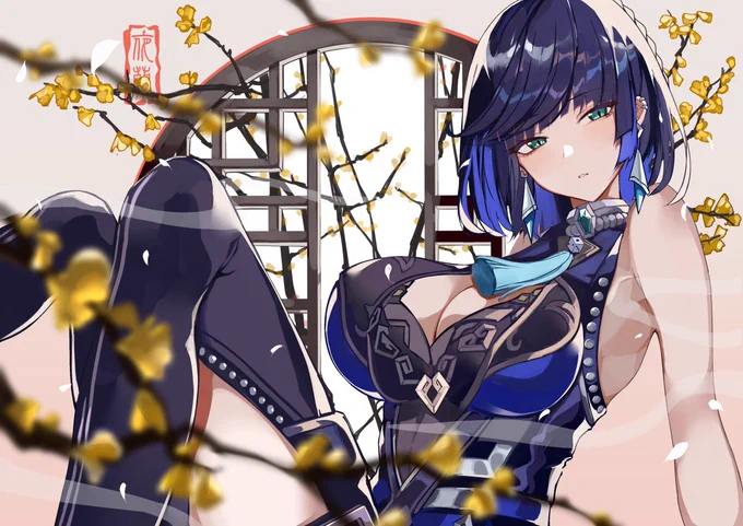 拡散希望ダメもとでお願いです。カードサプライのサークルで私が描いた夜蘭のグッズを作ってくれる方いらっしゃったらDMいただけますと嬉しいです推しのスリーブが欲しい…… 