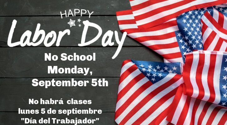 Just a reminder…There is No School on Monday.