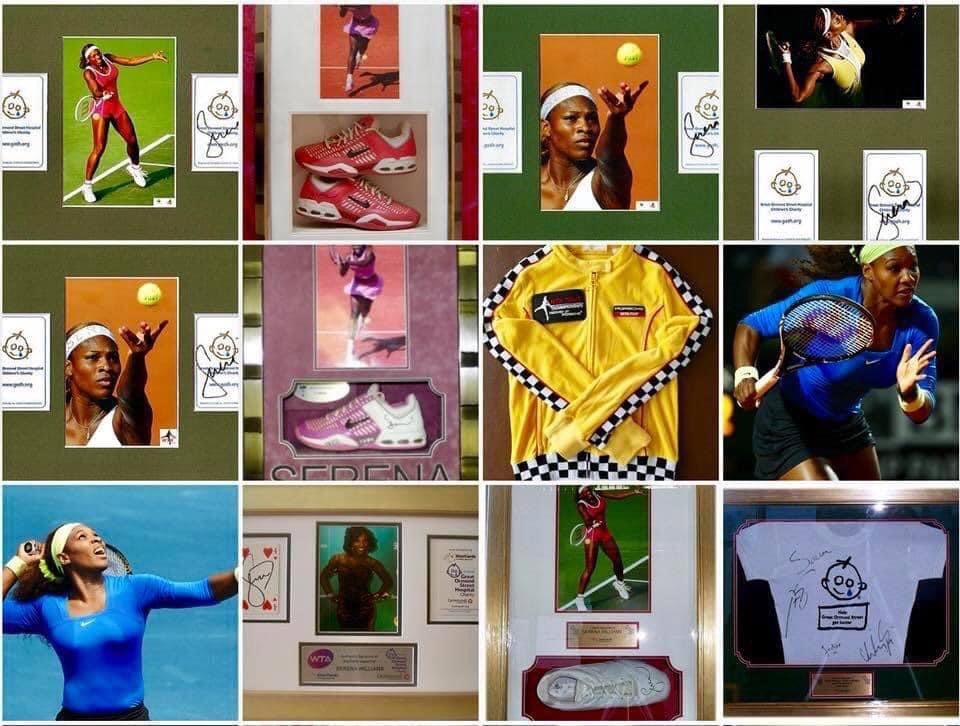 STARCARDS4GOSH's tweet photo. @JDtennis @usopen @joefav @serenawilliams @Venuseswilliams And along with the tennis you all gave so much to support good causes by helping others, thank you 😊 https://t.co/mOQ2FHEwHS