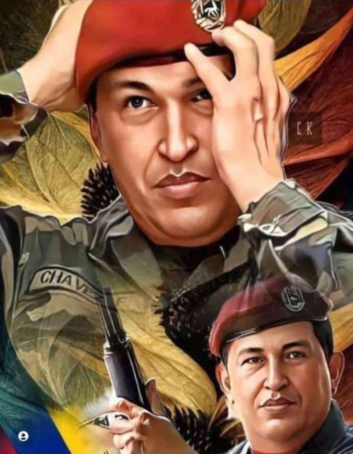 QUE VIVA EL MAS GRANDE VENEZOLANO DE LOS ÚLTIMOS AÑOS. VIVA CHÁVEZ. VIVA VENEZUELA.