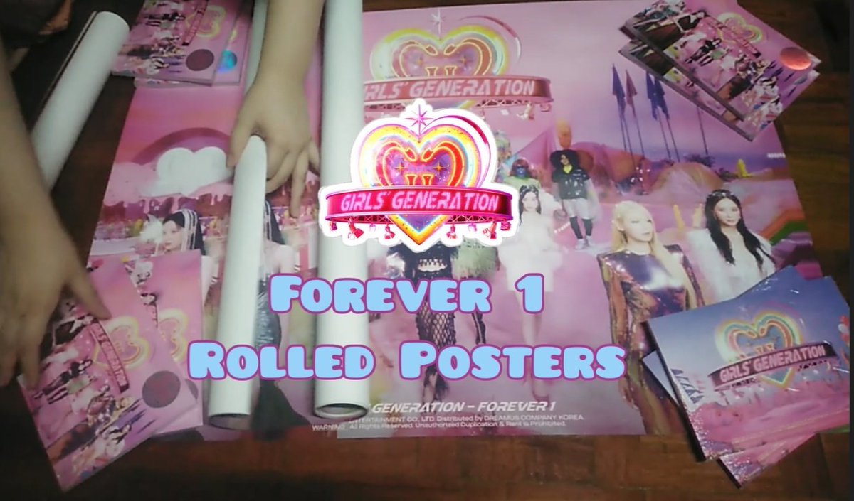 KayeKard's tweet photo. 3/3 Completed
From Synarra Batch
Girls Generation Forever 1 Rolled Posters (Unboxing)
https://t.co/ii4tGViHQN
#girlsgeneration #snsd #yoona #taeyeon #sooyoung #sunny #seohyun #tiffany #yuri #hyoyeon #snsd #forever1 #kpop #kpopposter #kpopmerch #officialmerch #ggph #soneph https://t.co/xus4dXQVP3