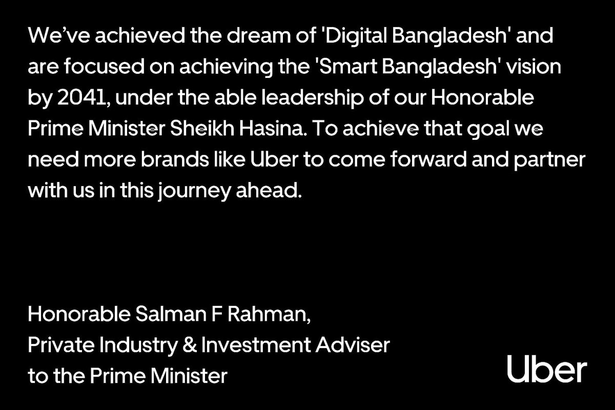 Uber Bangladesh tweet media