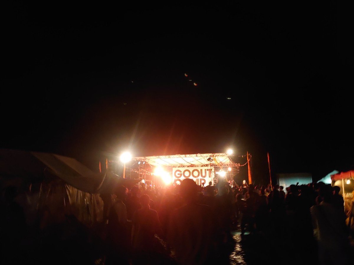 pikachyu832's tweet photo. 昨日はGOOUTお疲れ様でした🏕ほんま途中天気がだいぶ心配で、このままジュニアさん見れなかったらどうしようと思ったけど、さすがです🔥到着されたら、バッチリ雨止みました。 #gooutcamp関西  誰よりも盛り上げて下さる #REDSPIDER_JR さん🔥 https://t.co/LXCFtJC62c