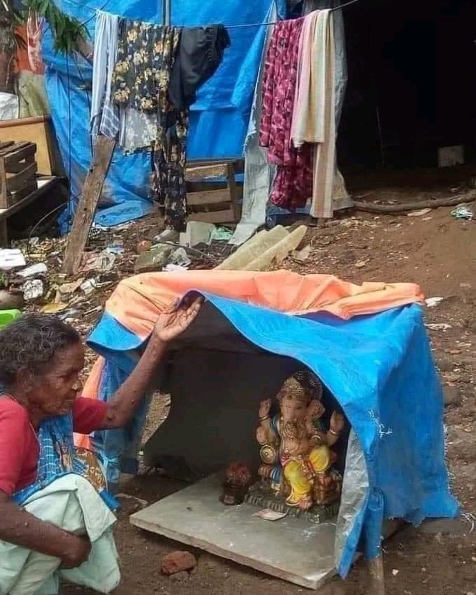 Celebration don't need money, they only need devotion and faith ..🙏