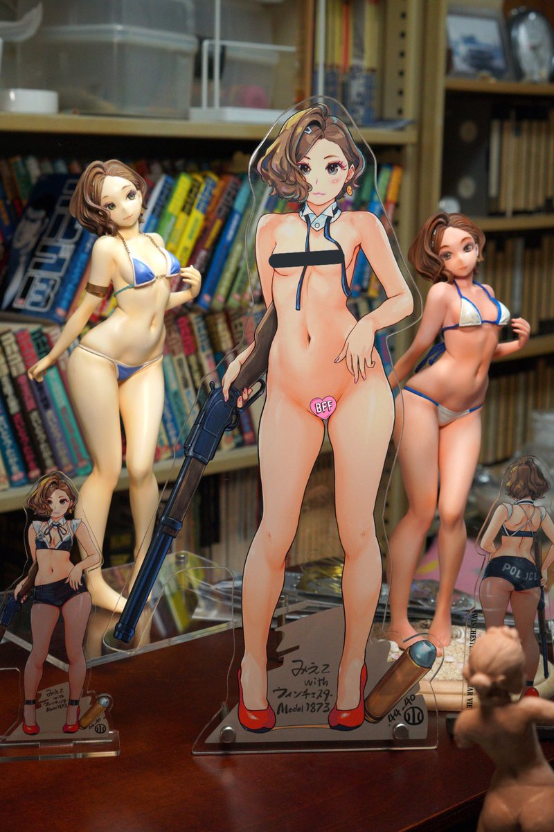 まず。かなり久々の再販、魔の巨大グッズ(全高約30cm)A3勇者サイズアクリルスタンドシリーズ。特製5mm厚アクリル板使用で超頑丈❤️ 今月末発送予定ッ。
ウィンチェスター見栄子ネイキッドのみ予約終了後も在庫確保予定です。
https://t.co/O1zfGZlhR5 