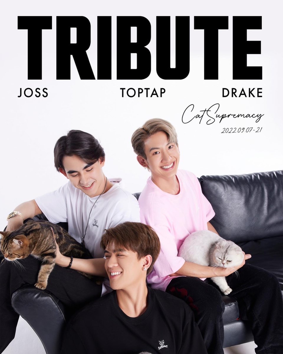 for_mixxiw's tweet photo. Omg Joss, Toptap and Drake ❤️

#ContributeWithTribute
#TributeCollabs #Tribute #트리뷰트 #JossWayar #toptap_jirakit #drake_laedeke https://t.co/pMSTxRermU