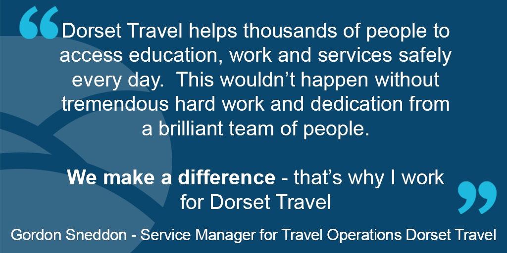 Work for Dorset Council on Twitter "At Dorset Travel we are committed