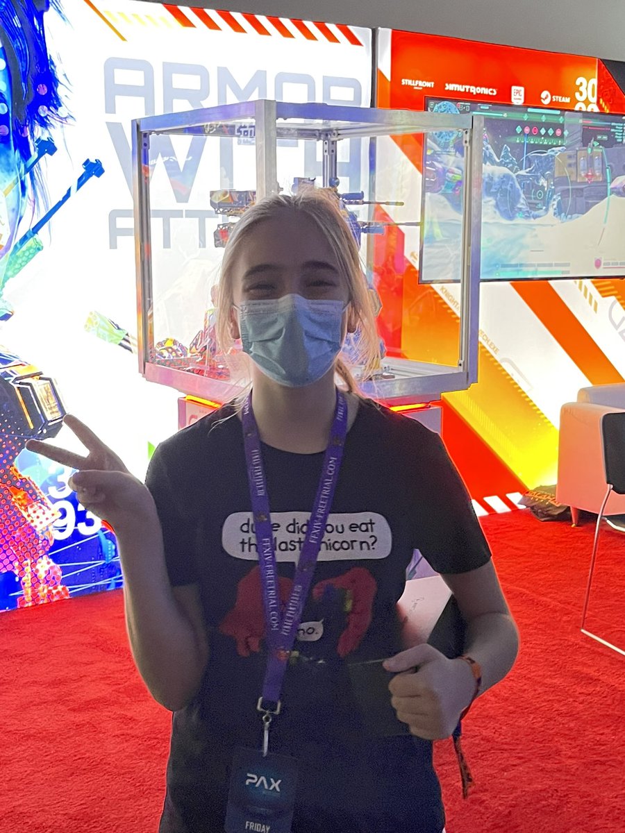 #galahadpaxgiveaway <a href="/galahad3093/">GALAHAD 3093</a> Great PAX West so far!