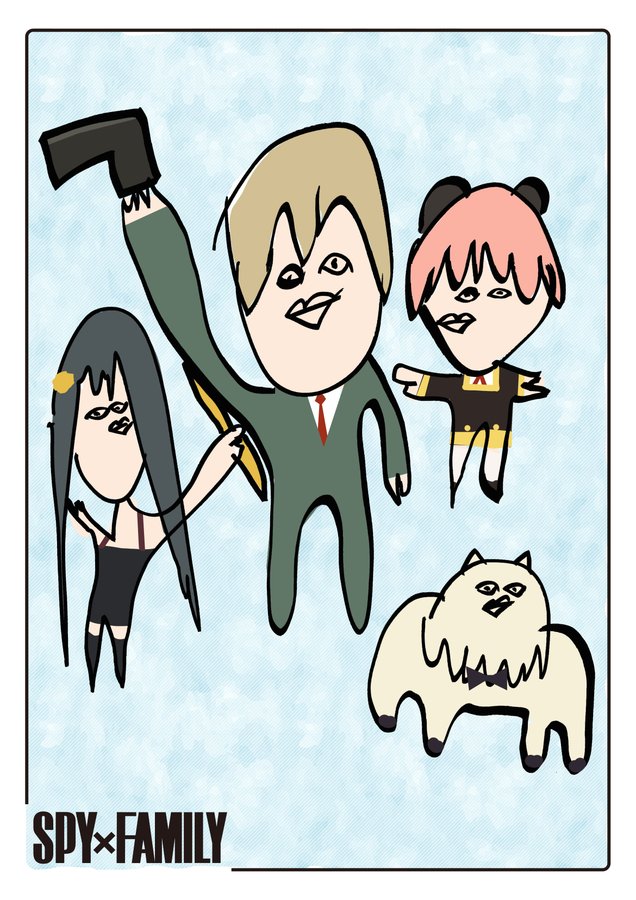 関連写真 Spy Family 江口拓也が描いたイラストに反響 肩出しセクシーなヨルさんに やばい 画伯キター Oricon News