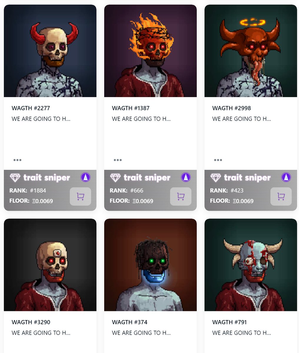 the army is assembled, I love this art🔥 <a href="/wagth_nft/">Ẅë äṛë ġöïṅġ ẗö Ḧëḷḷ</a> <a href="/GenuineUndead/">Genuine Undead</a>