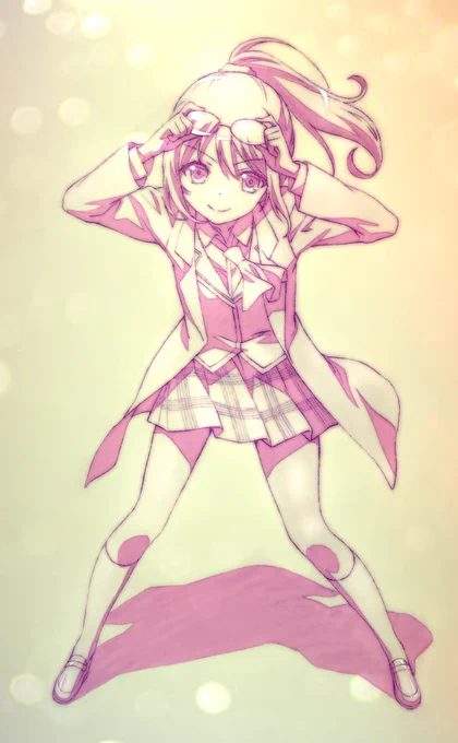 Tidligere billedretouchering.
過去絵レタッチ。 