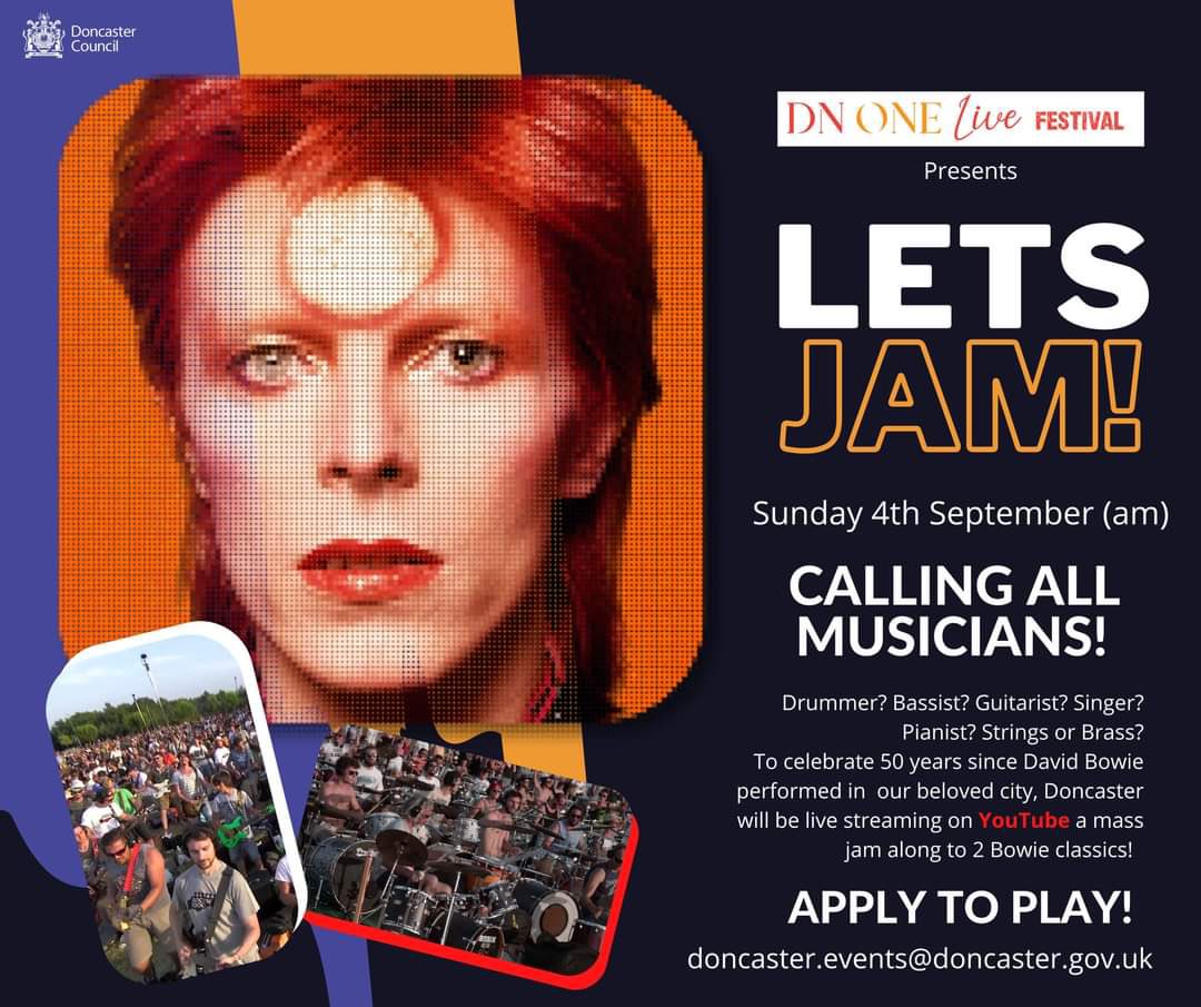 GaryWinterman_'s tweet image. Hopefully the rain will hold off for this morning, local musicians, I’m looking forward to being part of the main leading band #MassJam #LiveMusic #Dn1liveEvents #Doncaster