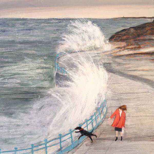 womensart1's tweet photo. 'Unexpected Surge' by contemporary UK painter Barbara Peirson #WomensArt #Sunday https://t.co/CLBW3pD9mb