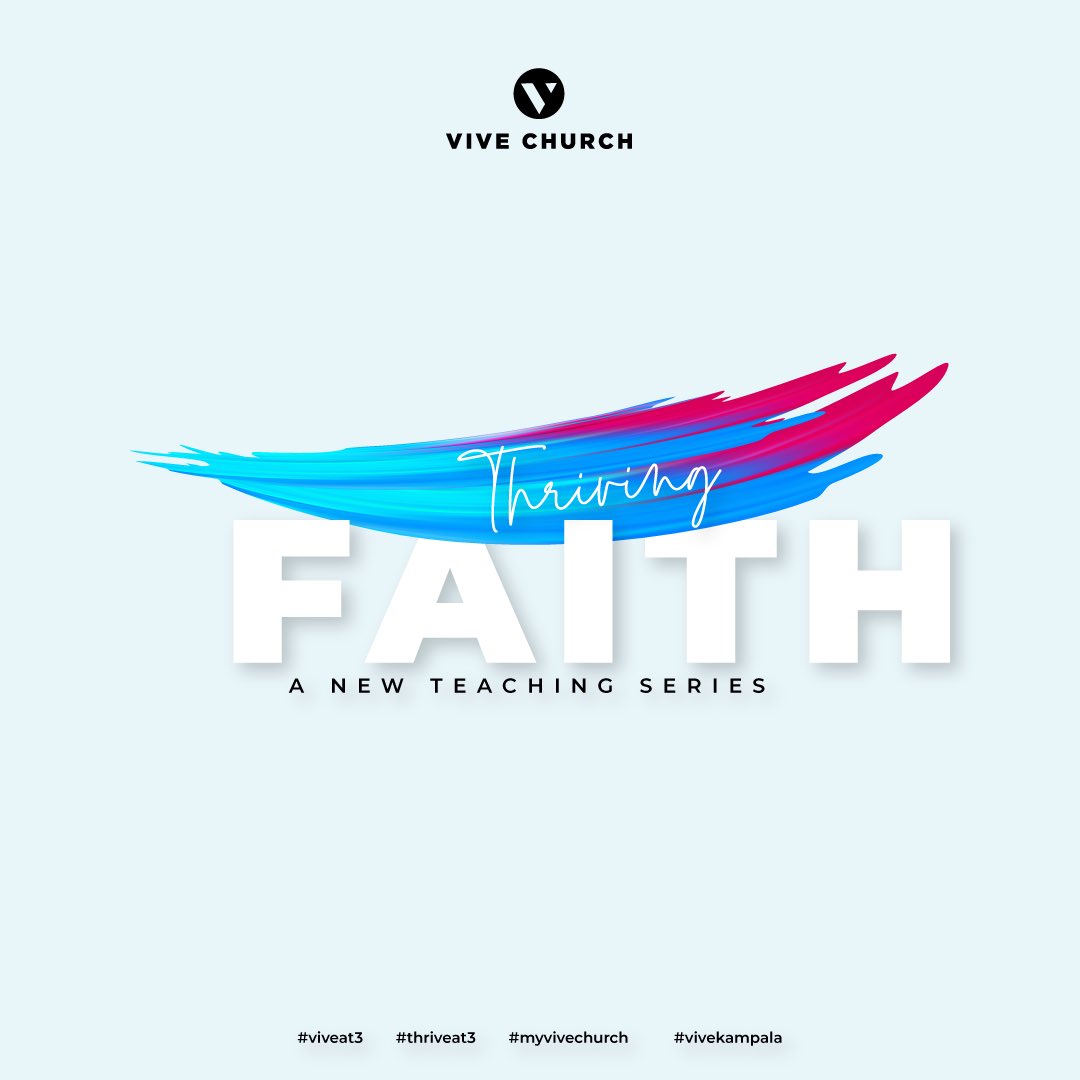 Can’t wait to worship with you all this Sunday as we start a new teaching series - Thriving Faith. 

See you 10:30 AM, Vive Auditorium - Oasis Mall

#thrivingfaith #myvivechurch