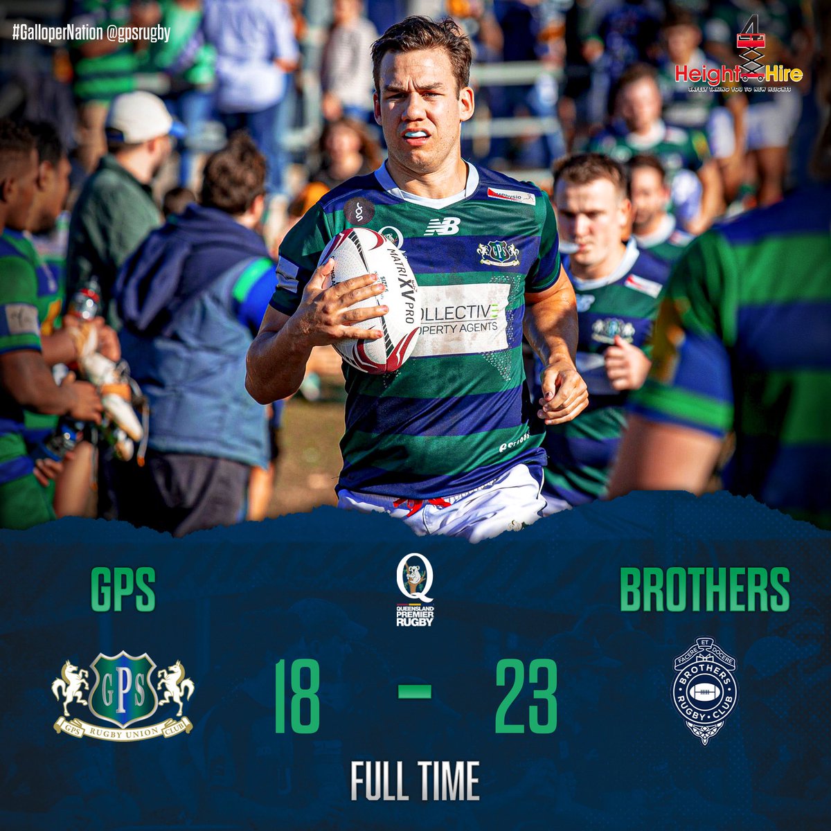 Congratulations to Brothers. 

Unfortunately, that’s curtains for our 1st Grade sides 2022 season. A season to be proud of. 

Our Women's, 2nd and 6th Grade seasons are still alive. They all play next week in the Preliminary finals!