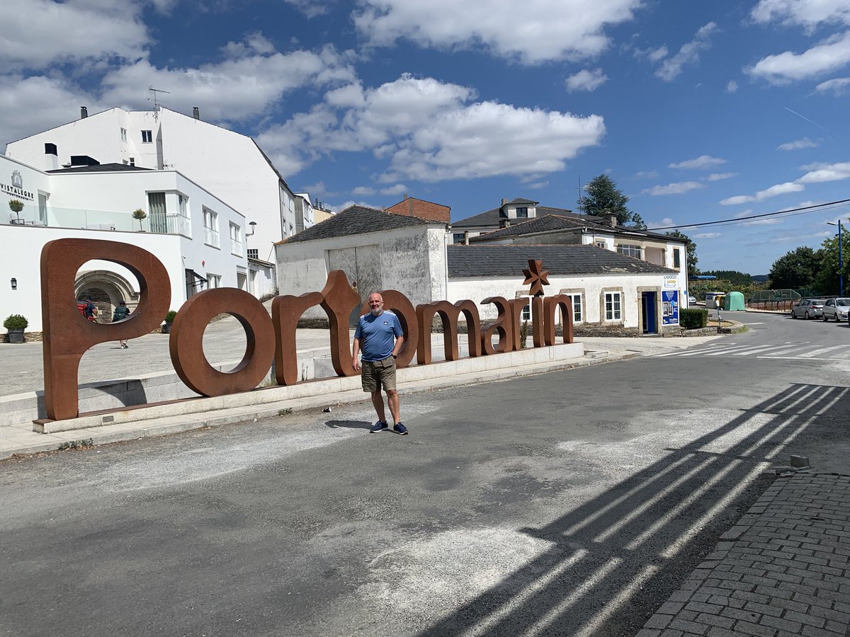 Camino Day 1. Sarria to Portomarin. 14 miles through lovely farmlands.