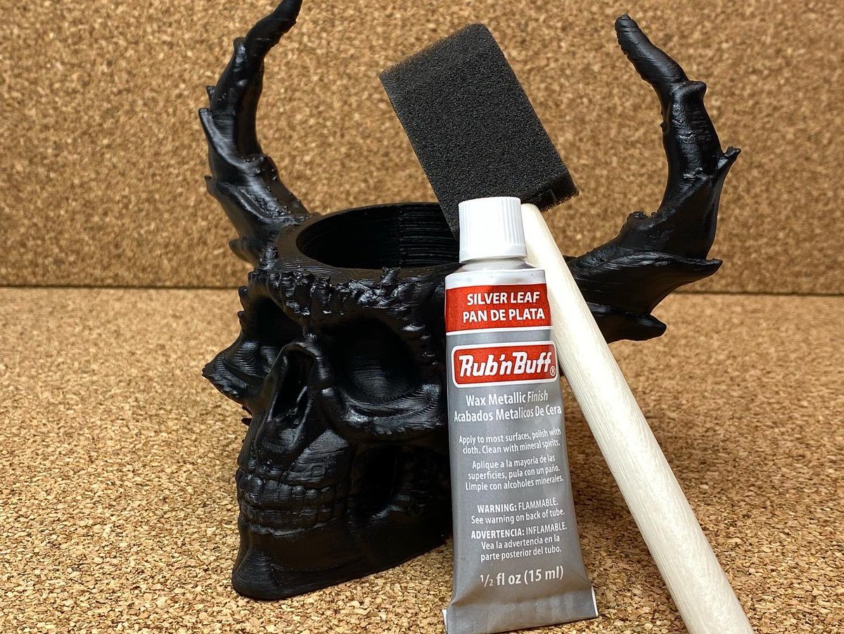 trofirelight's tweet image. Good ol rub n buff with @Polymaker_3D polyterra!