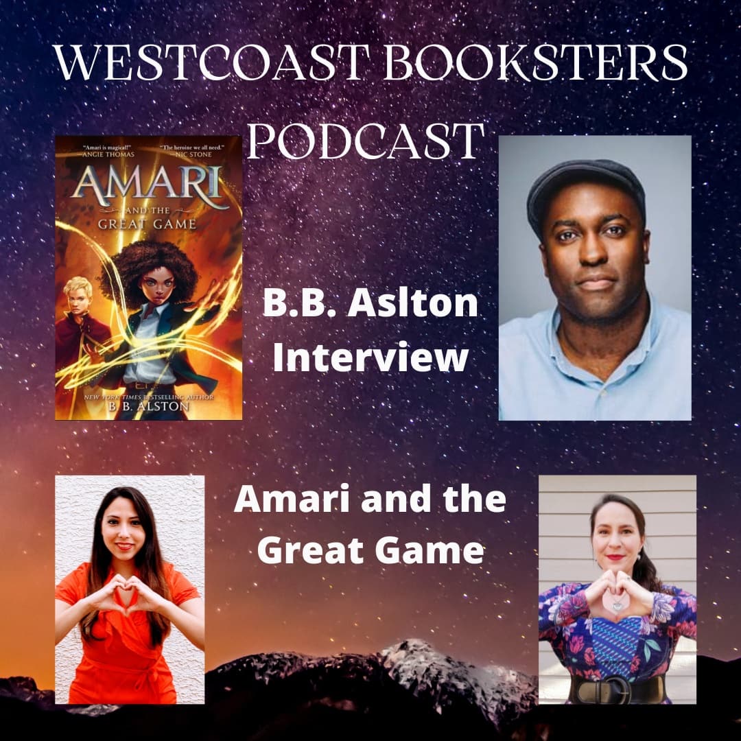 WCBooksters's tweet photo. Our first episode is out with @bbalston season 5! Go listen to the podcast!  #podcast #bookpodcast #authorinterview #author https://t.co/lpUUHj8RsP