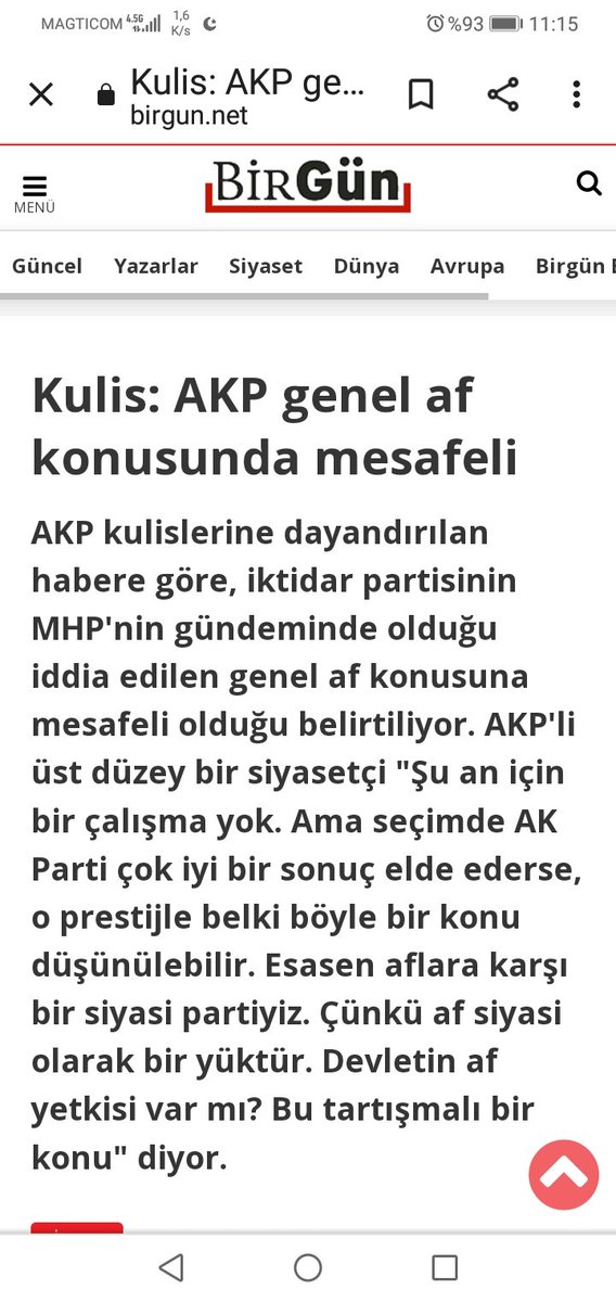 Kusura bakma reisim <a href="/RTErdogan/">Recep Tayyip Erdoğan</a>
Millet daha önce bunları yedi .artık yemez .siz çıkıp "seçimlerden sonra genel af vereceğiz "deseinzde millet yemez artık .
Bu yüzden Ekim ayın en geç Kasım ortasına kadar kısmi bir genel af şarrtttır .
Yoksa <a href="/MHP_Bilgi/">MHP</a> nin ruhuna el fatiha..!