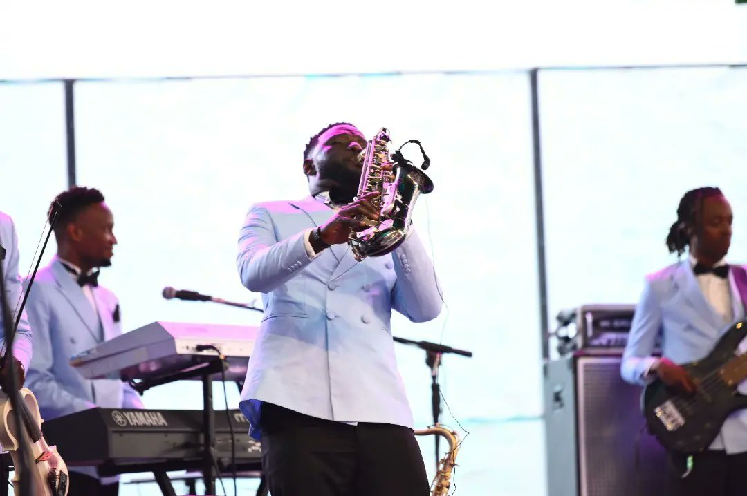 kjosephsax's tweet image. He Who Plays 🎷 in AnUnknown Tongue, Edifies Himself 🤩🎵🎶🎵. 1st September was 🔥.  #ProphetElvisMbonye #ricoreeds  #ottolink #ottolinkmouthpiece #saxophone #saxophonist