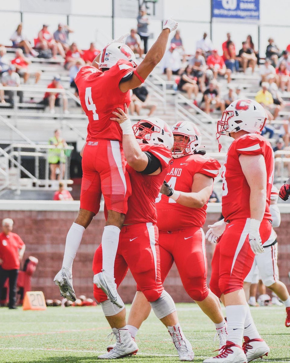 EDLphotography's tweet photo. Yesterday was a good day to be a red dragon @CortlandFB https://t.co/1Pc4mpQUDq