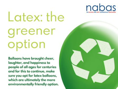 Did you know that latex balloons are made from a natural product derived from trees found on farms in equatorial regions? One tree can produce enough latex to last 40 years. #KeepItGreen #PinItAndBinIt
