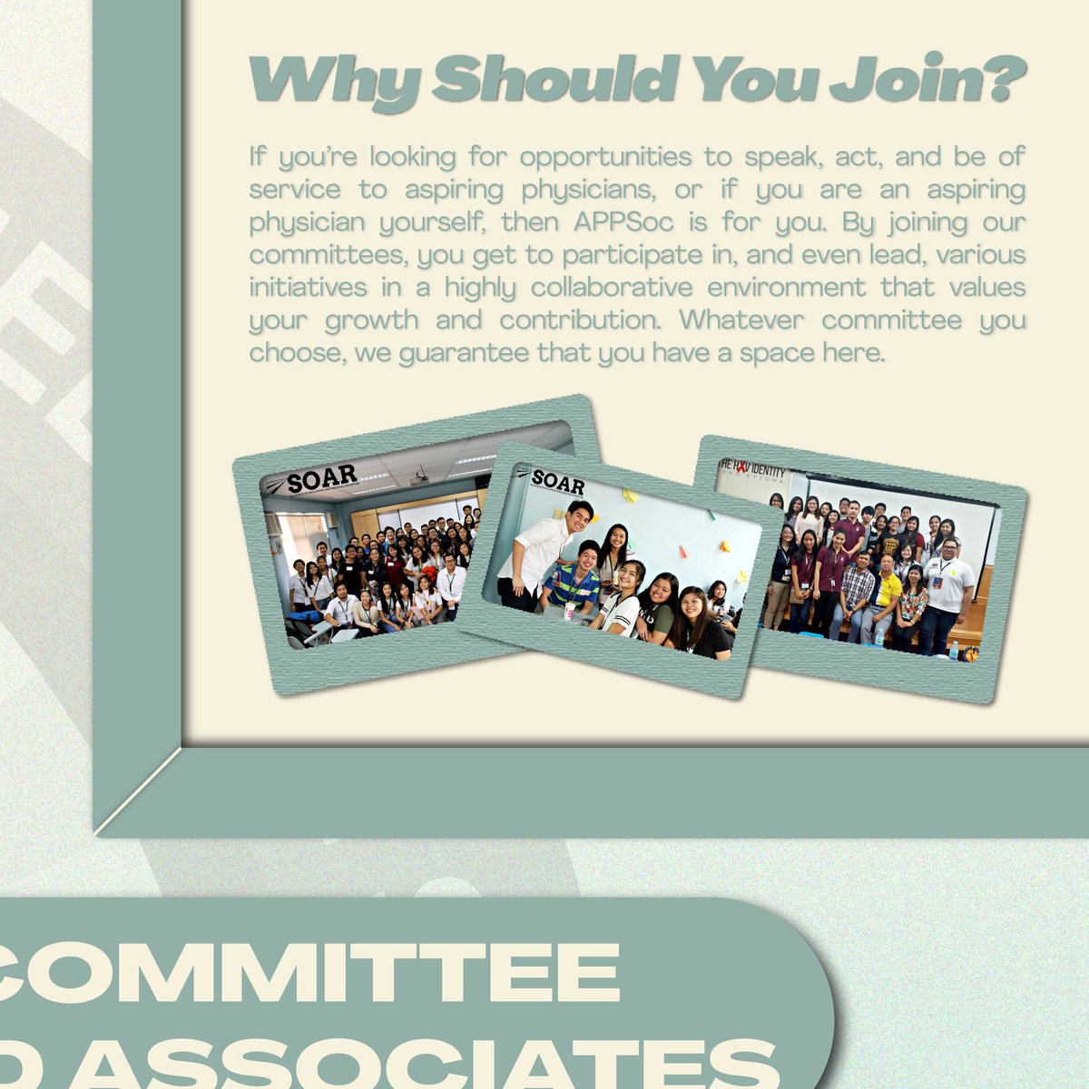 appsoc_official's tweet photo. 𝟲 𝗗𝗔𝗬𝗦 𝗟𝗘𝗙𝗧

Guess what? The Committee Applications are still ongoing! Don’t miss out on the opportunity and apply now. 

📌 Read the primer: https://t.co/JYBeXkyNU7 
📌 Apply here: https://t.co/CfcQvjp4yV 

Applications will run until September 10, 1:00 PM. https://t.co/PqvQyEQoYg