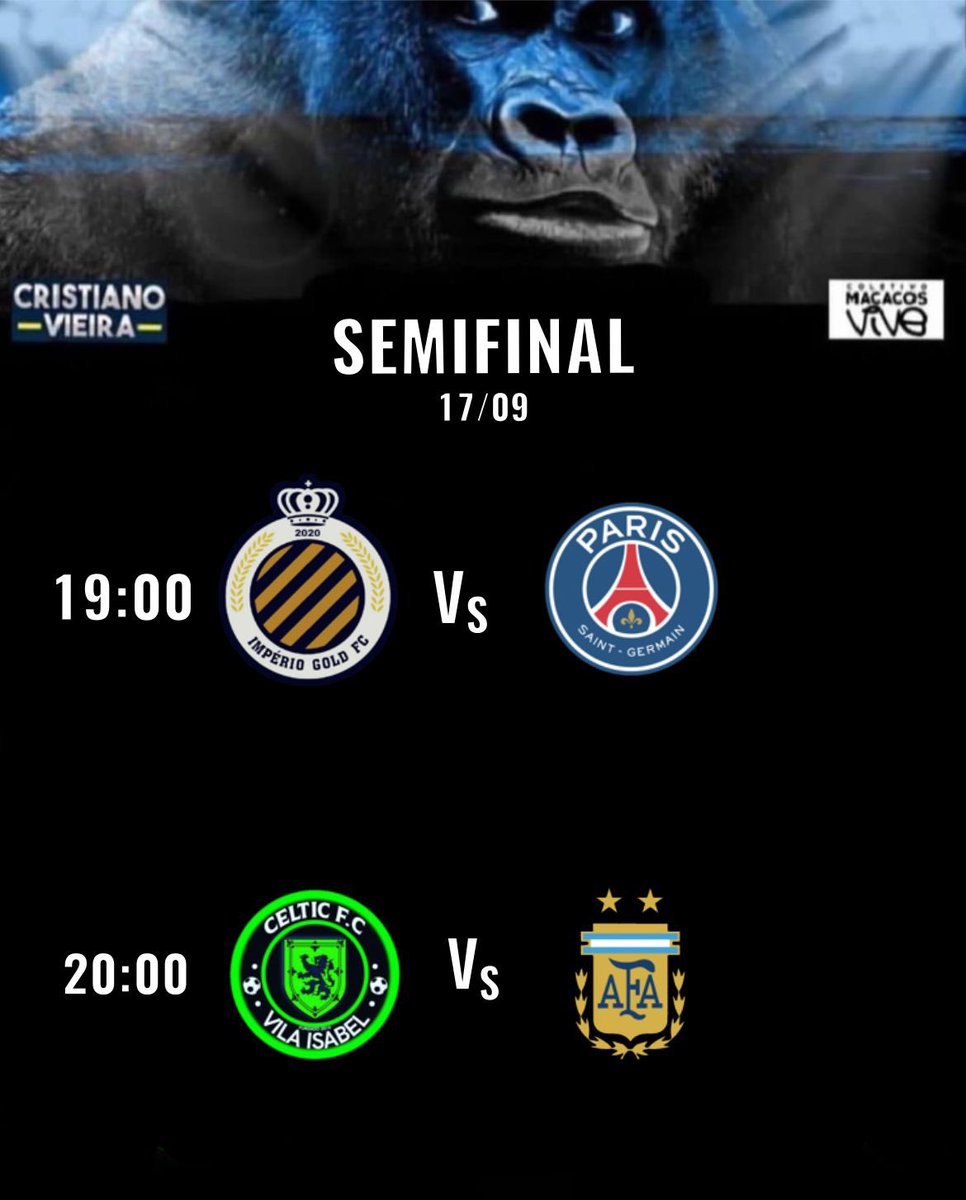 ArenaMacacos's tweet photo. Confrontos da SEMIFINAL 🔥🔥🔥🔥 https://t.co/0o5EPhTzzG