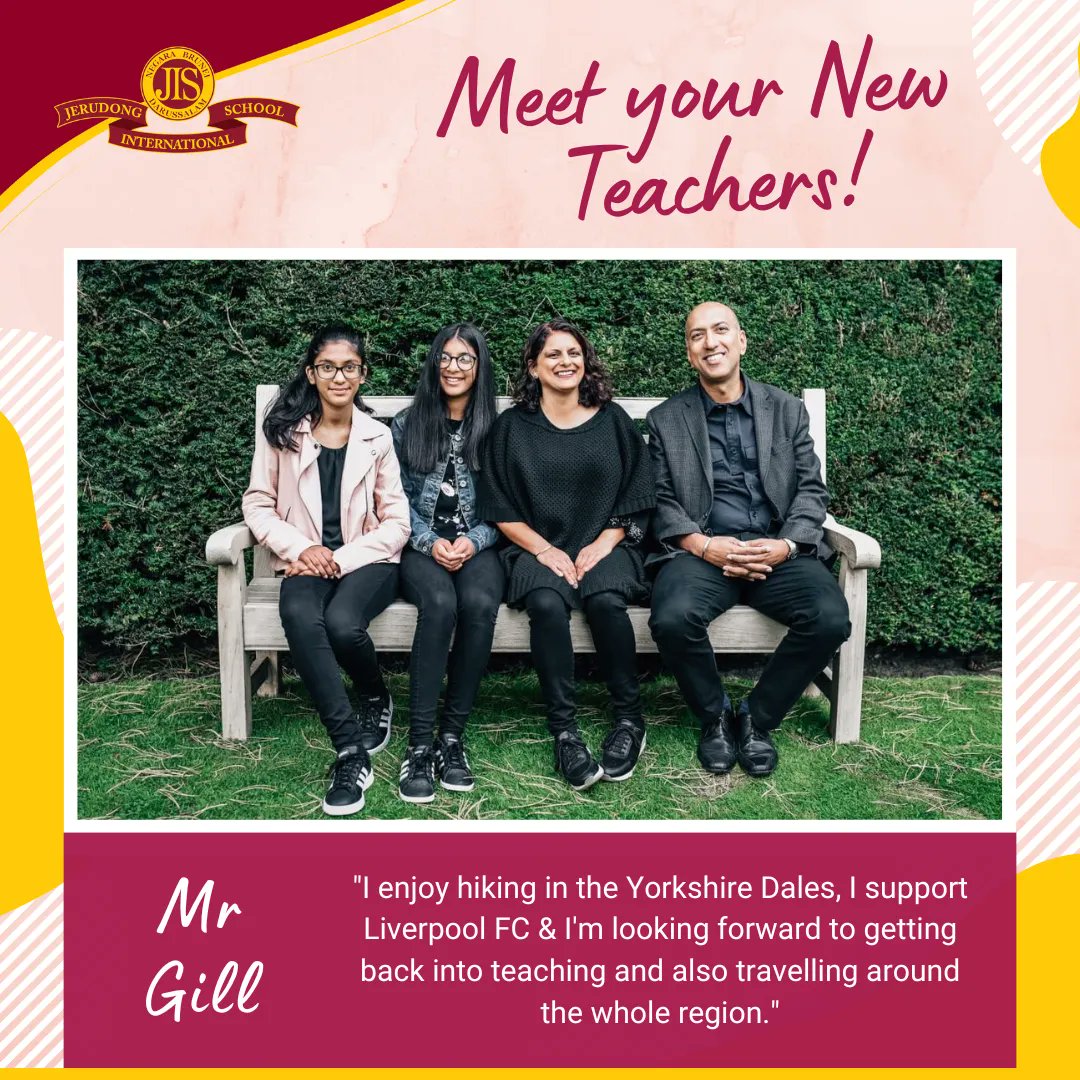 JISBrunei's tweet photo. On today's series of Meet your New Teachers, we'd like you to meet Mr Gill, who will be joining us in Term 1 to teach Physics in Senior school! Prior to joining #JISBrunei, Mr Gill taught in North Yorkshire in the UK and supports Liverpool FC! Welcome to the #JISCommunity!😄 https://t.co/1actG9mW5v