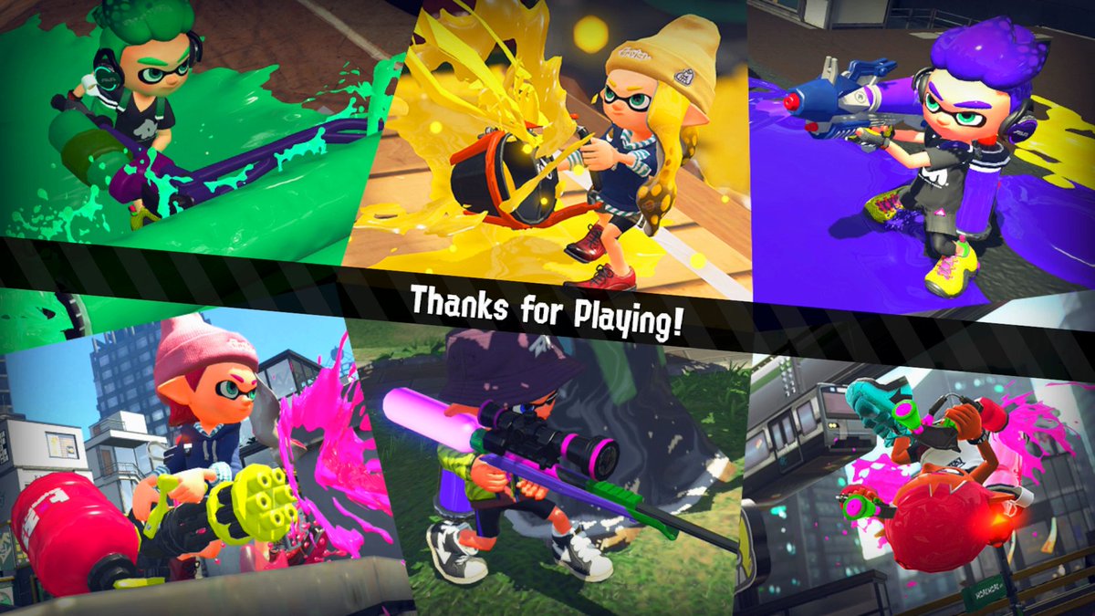 Gameday2011's tweet image. who was around for splat2's testfire ?
#splatfest #testfire #Splatoon2  #splatoon #nintendo