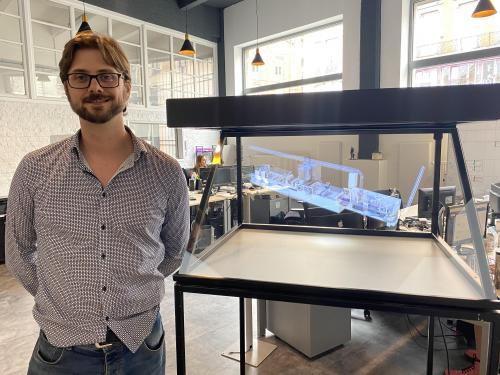 #Roubaix : avec ses #hologrammes, @Holusion veut se développer dans une nouvelle dimension lavoixdunord.fr/1224111/articl…