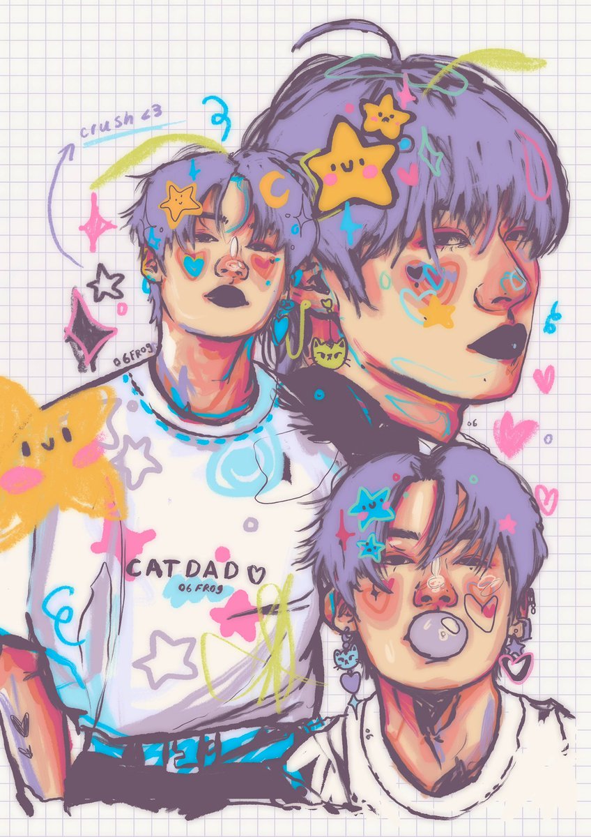 o6frog's tweet image. #leeknow crush journal 💟