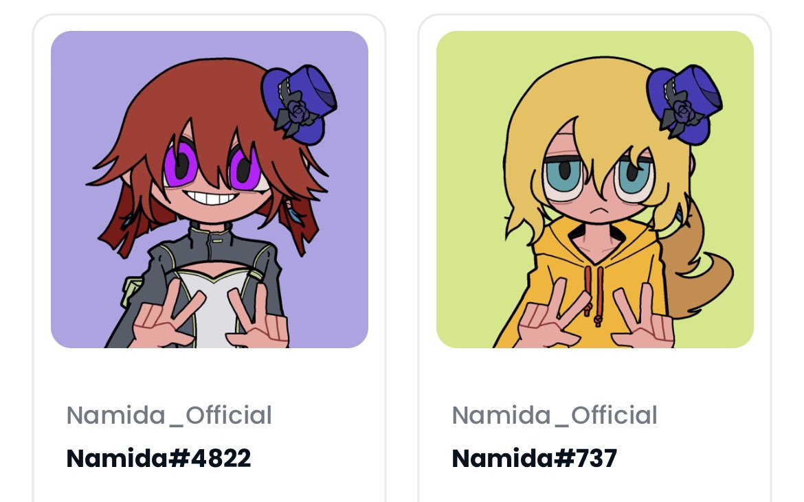 I got these 2 @NamidaNFT, love the art. Let’s go to the Moon guys!🚀🔥✌️