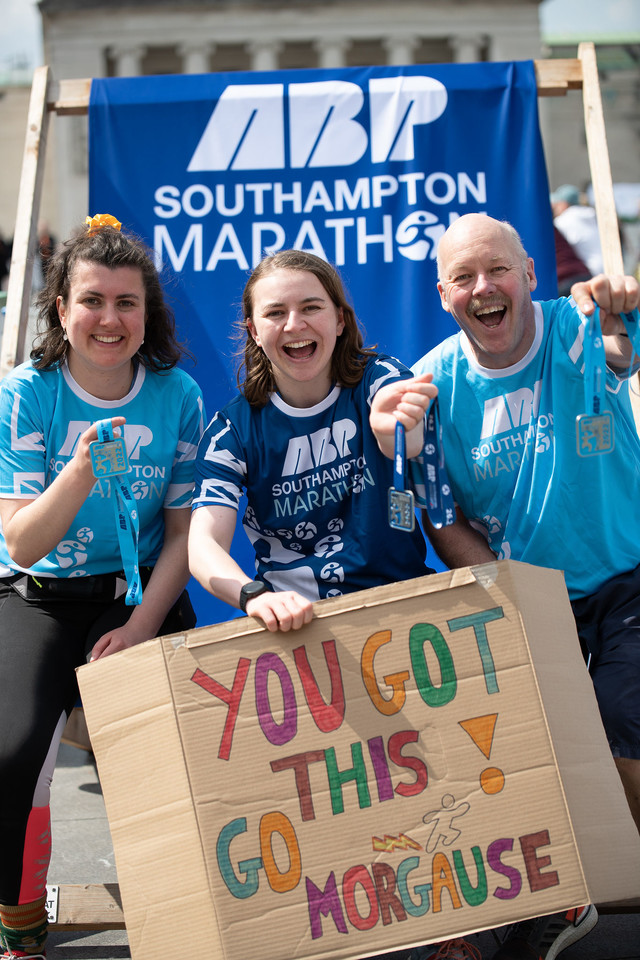 #throwback to this wonderful snap from #ABP2022! What was your favourite motivational sign you saw out on the route? If you have any photos leave them in the comments and share with the team!🤩 #motivation #running #marathonmotivation