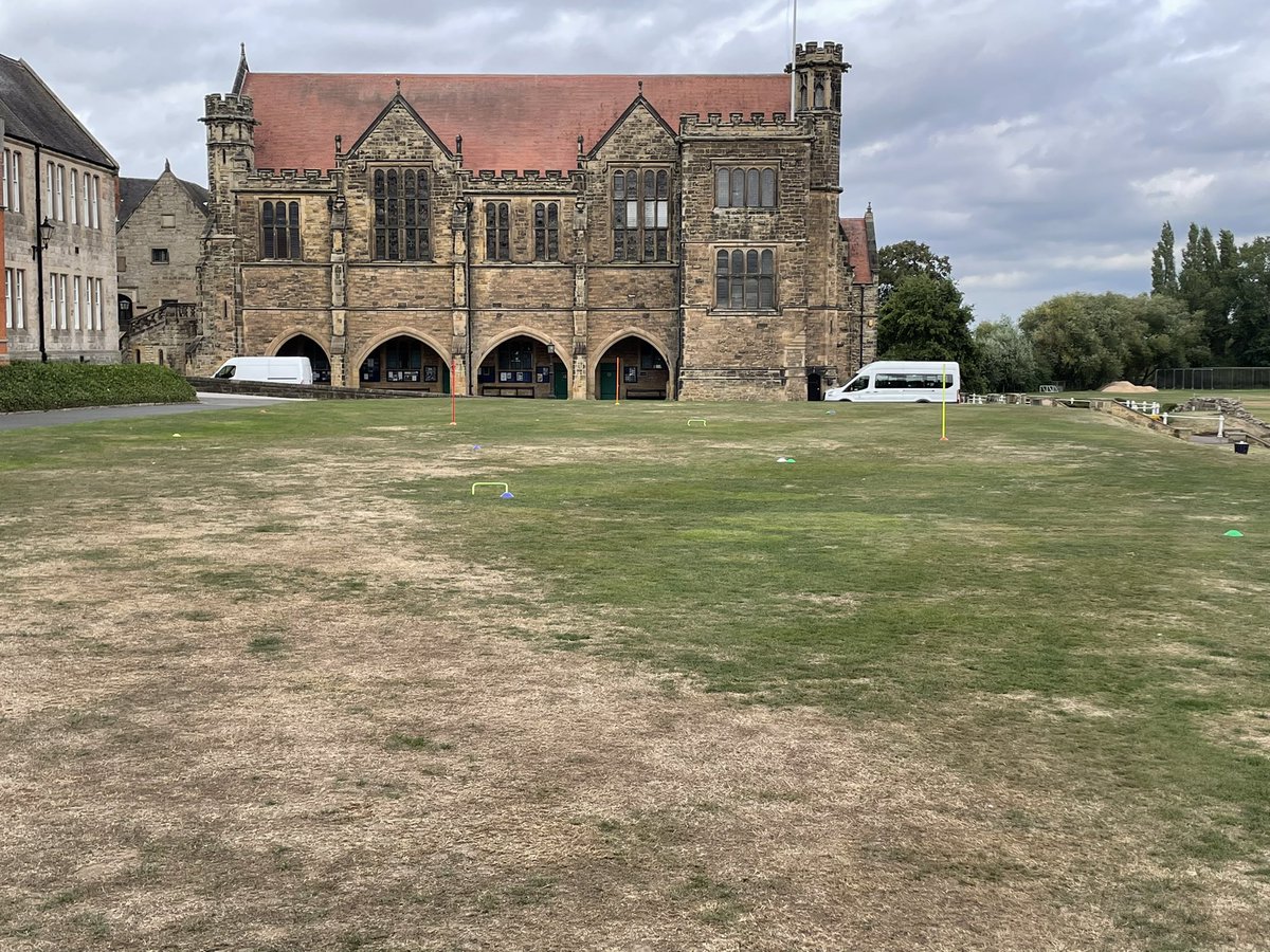 The physical challenge is all set for Repton Factor this afternoon. Whilst speed is important, don’t overlook the power of teamwork and tactics!