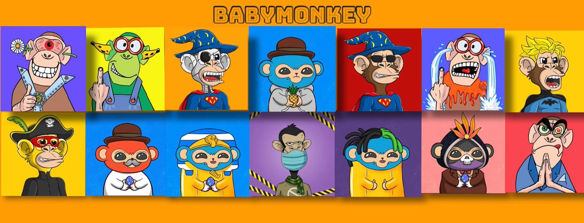 babymonkey_ba's tweet photo. Babymonkeys's profile https://t.co/2NA0PPeCtR #rarible #ethereum #polygon #flow #tezos #CleanNFT #solana #immutablex #nonfungible #digitalasset #nft @rarible aracılığıyla https://t.co/6FVvoI6uMj
