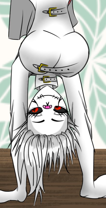 Mangel_01's tweet photo. Termine el reto del oc de cabeza de paso puse a Fobidden que le tabapa la cola 🤣 #sans #OC #reto #decabeza #undertale #Forbidden #Panttern #Pareja https://t.co/ZScPMGd98O