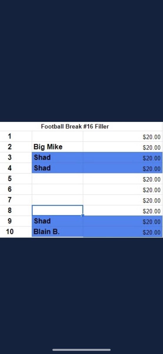 ZKazman's tweet photo. Football Break #16 Duck Filler!
5 spots left, Pick your #1,5,6,7,8
3 Winners will be picked via #DUCKRACE
Price per #:$20
Last Place, gets $20 Break Credit
#DonrussOpticBlaster
#PrizmBlaster
#MosaicMega
#MosaicBlaster
#MosaicCelloBox
@CardboardEchoes
@sports_sell
@Ruglabok https://t.co/7vDIlrBBvu