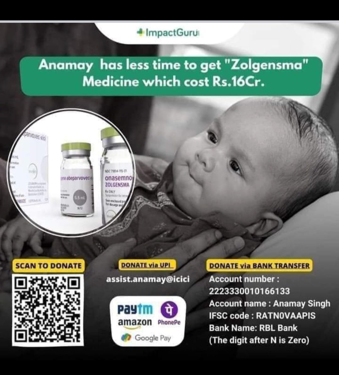 shaileshsinghS_'s tweet photo. We r vry hopefully looking at u, plz save our anmay 
 @tatatrusts @ril_foundation @anandmahindra @AdaniFoundation @Wipro @Infosys @GoogleIndia @SavjiDholakia @LTI_Global @OfficialYUVA @Rotary @lionsclubs @save_children @GiveIndia @CAREIndia @india
 @anandmahindra https://t.co/U3ypTiDpXf