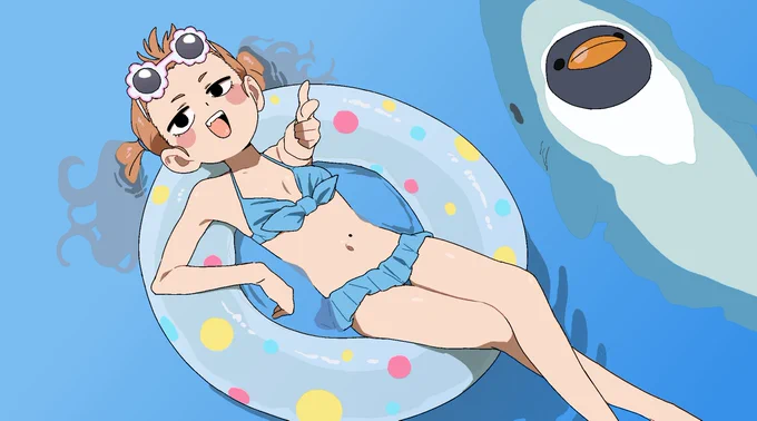 お鮫ちゃんの夏の記録2です 