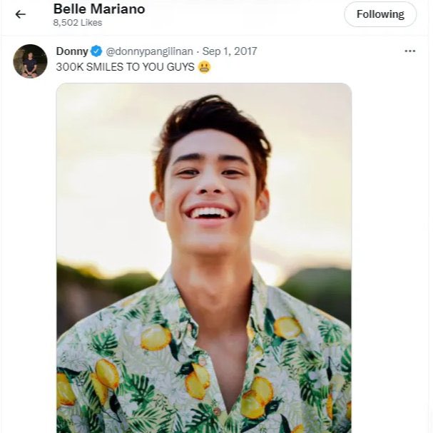 outrodb's tweet photo. remember when belle mariano: 

#DonBelle https://t.co/pHTCEz011Q