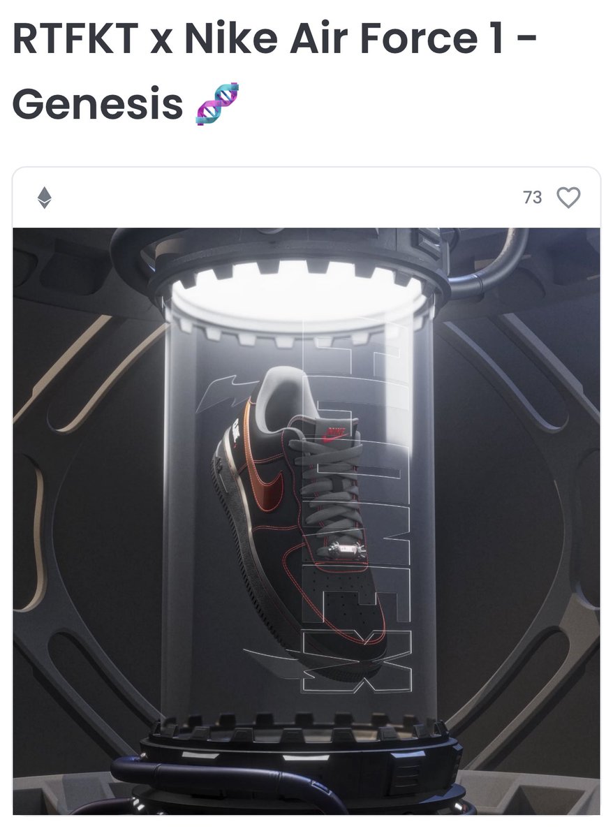 The digital  brand of <a href="/RTFKT/">RTFKT</a> offering such a bold physical drop is groundbreaking.  In honor of their boldness I am going to give a genesis pack to one lucky person.  Drawing Tomorrow 8am EST. 

To enter.
1.Follow Me
2.Tell Some Friends
3.Retweet

GL ❤️‍🔥 ETH